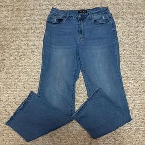 Judy Blue Women’s Wide Leg Denim Jeans, EUC, 16w, Blue
